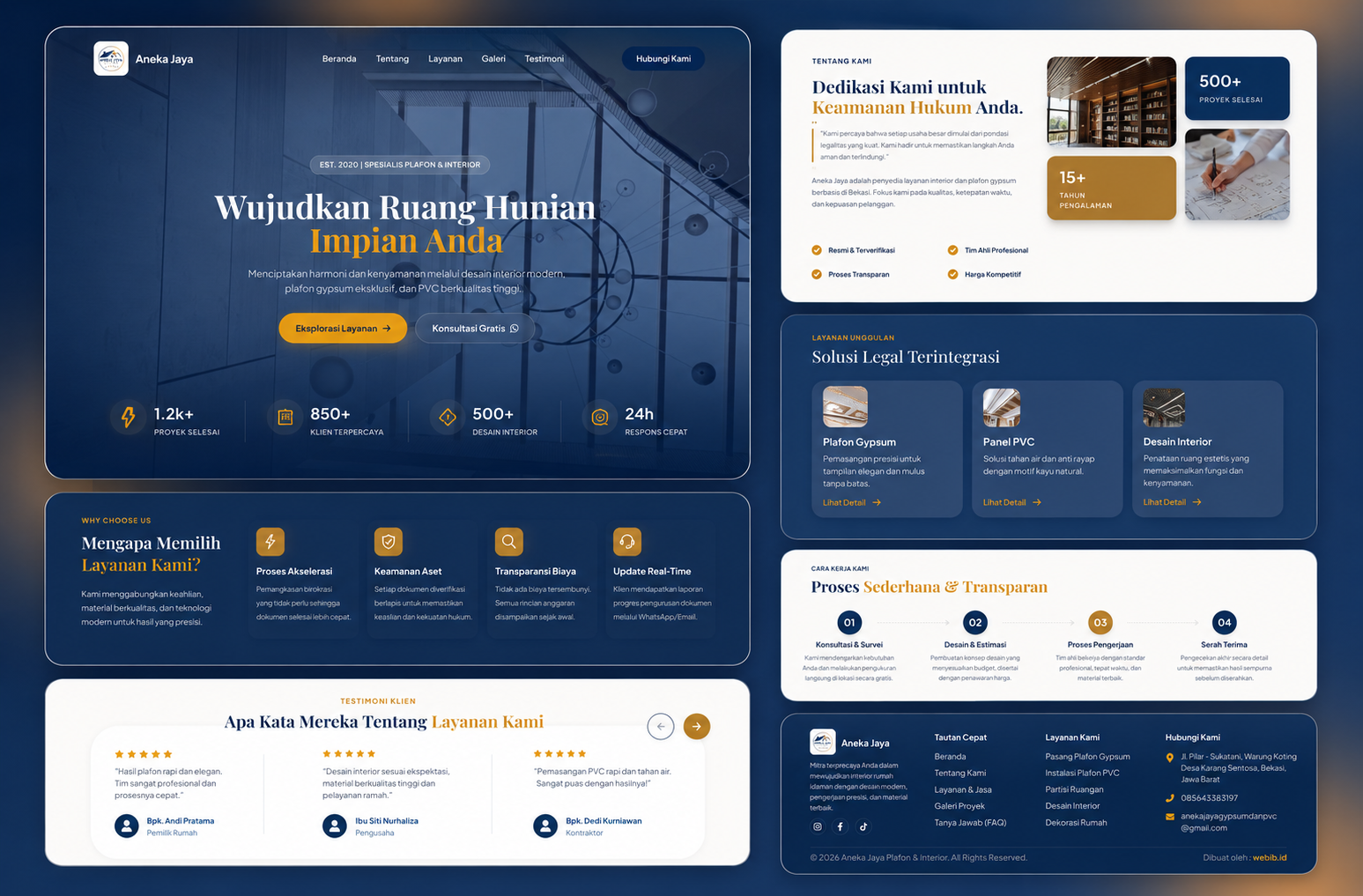 Website Examples For Project Featured Projects - Website Templates